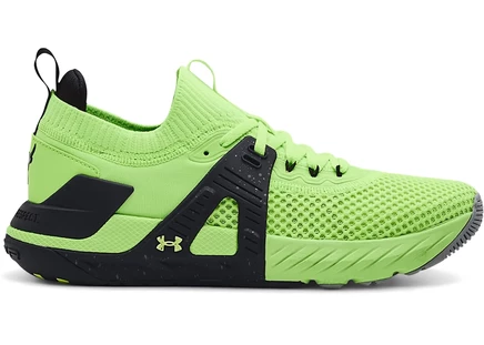 Кроссовки Under Armour Project Rock 4, лайм/черные