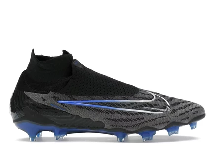 Мужские бутсы Nike Phanotom GX Elite DF FG, черно-синие/хром