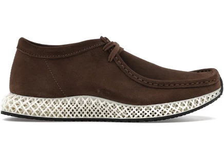 Кроссовки Adidas x Clarks Originals 4D Wallabee Ronnie Fieg, темно-серые