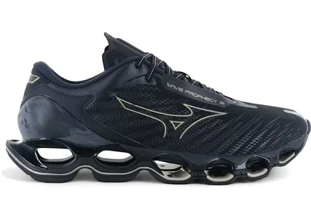 Мужские кроссовки Mizuno Wave Prophecy 12, черно-золотые