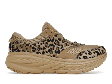 Унисекс кроссовки Hoka One One Bondi L, песочно-леопардовые