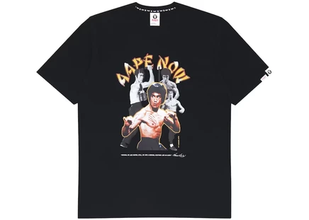 BAPE x Bruce Lee #1 Tee Black black