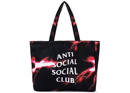 Унисекс сумка-тоут Anti Social Social Club с термоизоляцией, многоцветная