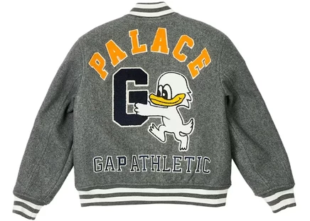 Детская куртка varsity Palace x Gap, серая