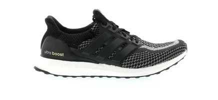 Мужские кроссовки Adidas Ultra Boost 2.0, черные отражающие
