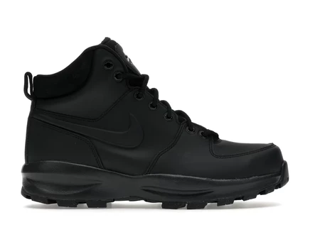 Мужские кроссовки nike manao leather, черные