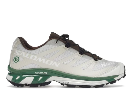 Унисекс кроссовки Salomon XT-4 Hidden NY, ванильные/изумрудные/песочно-зелёные