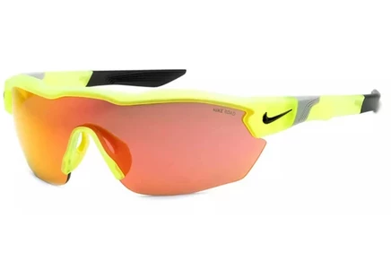 Унисекс очки Nike Show X3 Elite, матовые Volt/красные