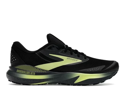 Мужские кроссовки Brooks Adrenaline GTS 24 Weatherized, черно-коричневые/жёлтые