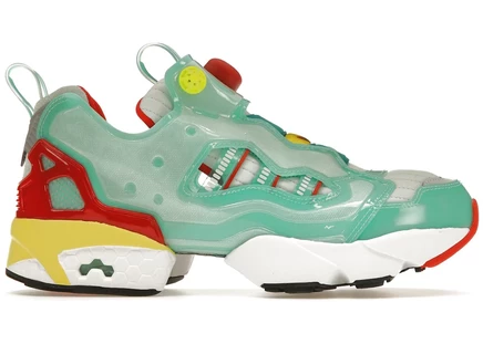 Кроссовки Reebok x adidas ZX Fury, мятные/зеленые/белые