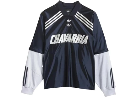 Мужской лонгслив Adidas x Willy Chavarria Dazzle, синий
