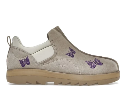 Мужские кроссовки Reebok Beatnik Moc Needles, бежево-фиолетовые