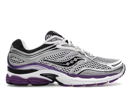 Мужские кроссовки Saucony ProGrid Omni 9, бело-черные/фиолетовые