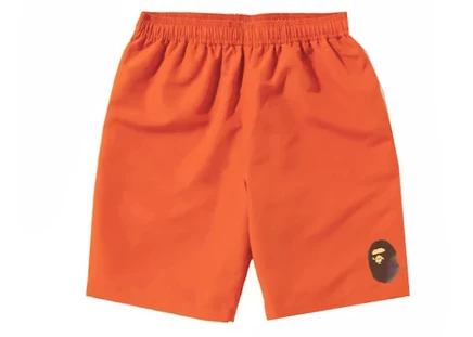 Мужские шорты Bape Beach Japan 2022, оранжевые