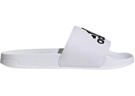 Мужские сланцы для душа Adidas Adilette Shower, белые/черные