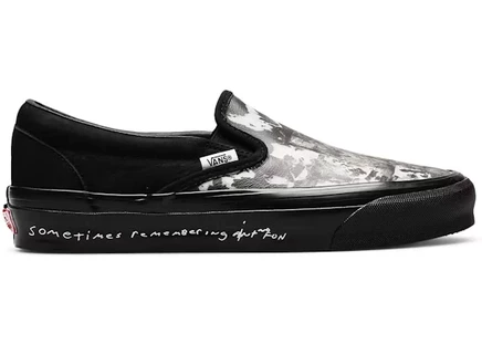 Мужские слипоны Vans Slip-On LX Jim Goldberg, черные