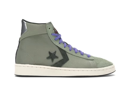 Мужские кроссовки Converse Pro Leather BHM 2020, зеленые