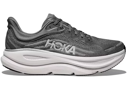 Кроссовки Hoka One One Bondi 9, серо-серебристые