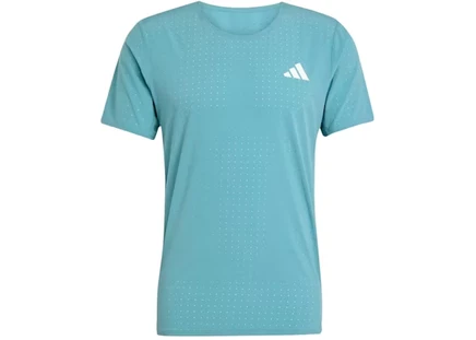 Мужская футболка Adidas Adizero, пудрово-бирюзовая