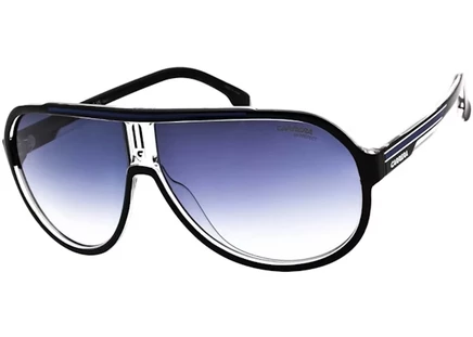 Солнцезащитные очки Carrera 1057/S, черно-синий градиент