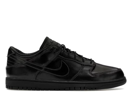 Мужские кроссовки Nike Dunk Low Retro Premium, черные