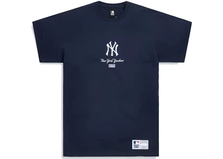 Мужская футболка Kith MLB New York Yankees Icon, синяя