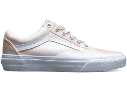 Женские кеды Vans Old Skool Lux Satin Blush, розово-белые