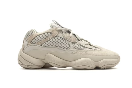 Мужские кроссовки Adidas Yeezy 500 Blush, пыльно-розовые
