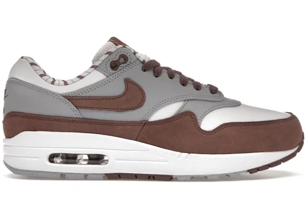 Кроссовки Nike Air Max 1 Premium Shima Shima, бело-сливовые