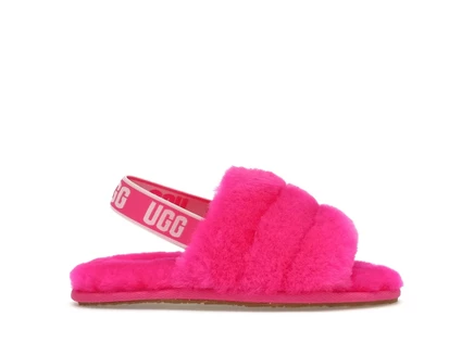 Детские шлепанцы Ugg Fluff Yeah Slide, розовые