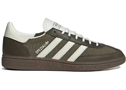 Мужские кеды Adidas Handball Spezial, оливково/слоновая кость
