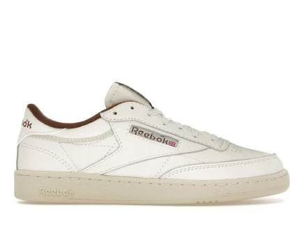 Кроссовки Reebok Club C 85 Vintage, белые/коричневые