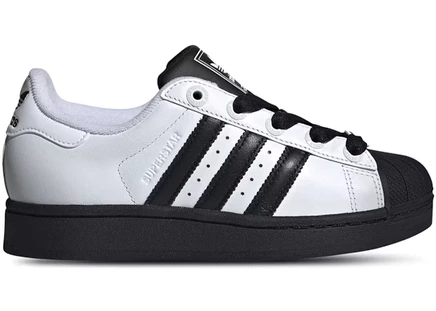 Детские кроссовки Adidas Superstar II (GS), бело-черные