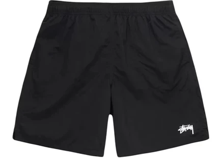 Мужские шорты Stussy Water Stock, черные