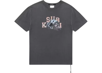 Мужская футболка Ksubi Apex Biggie с коротким рукавом, черная