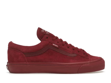 Мужские кеды Vans Style 36 OG Wtaps, бордовые