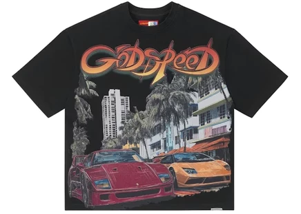 Мужская футболка Godspeed South Beach Drive, черная
