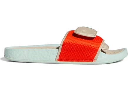 Мужские сланцы Adidas PW Boost Slide Pharrell Nigo, сине-красные