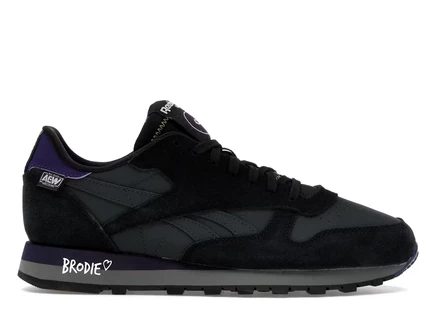 Мужские кроссовки Reebok Brodie Lee, черно-фиолетовые
