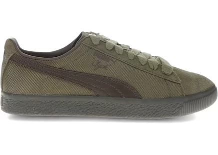 Мужские кеды Puma Clyde Soph, оливковые/коричневые