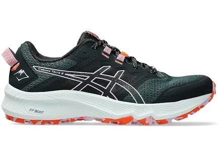 Женские кроссовки Asics Trabuco Terra 2, зелено-сиреневые