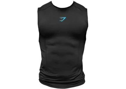 Мужская майка Gymshark Onyx Midnight 5.0, черная