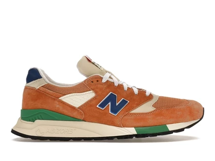 Мужские кроссовки New Balance 998 MiUSA, оранжево-синие