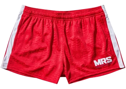 Мужские футбольные шорты Nike x Martine Rose, красные