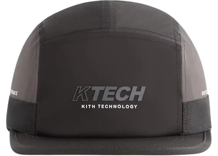 Мужская кепка kith k-tech ripstop griffey camper, черная