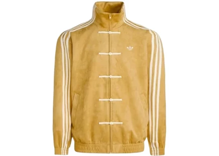 Унисекс тренировочная куртка Adidas CTT Chinese Track Top 3.1, овсяный