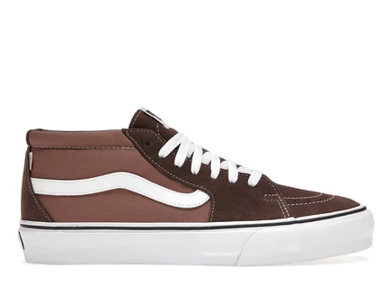Мужские кроссовки Vans Sk8-Mid LX JJJJound, коричневые