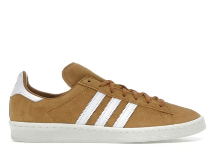 Мужские кроссовки Adidas Campus 80s Mesa, коричнево-белые