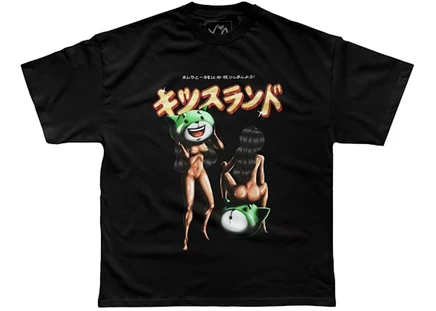Мужская футболка The Weeknd XO Kiss Land, черная