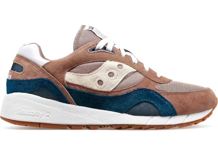 Унисекс кроссовки Saucony Shadow 6000, коричневые/темно-синие